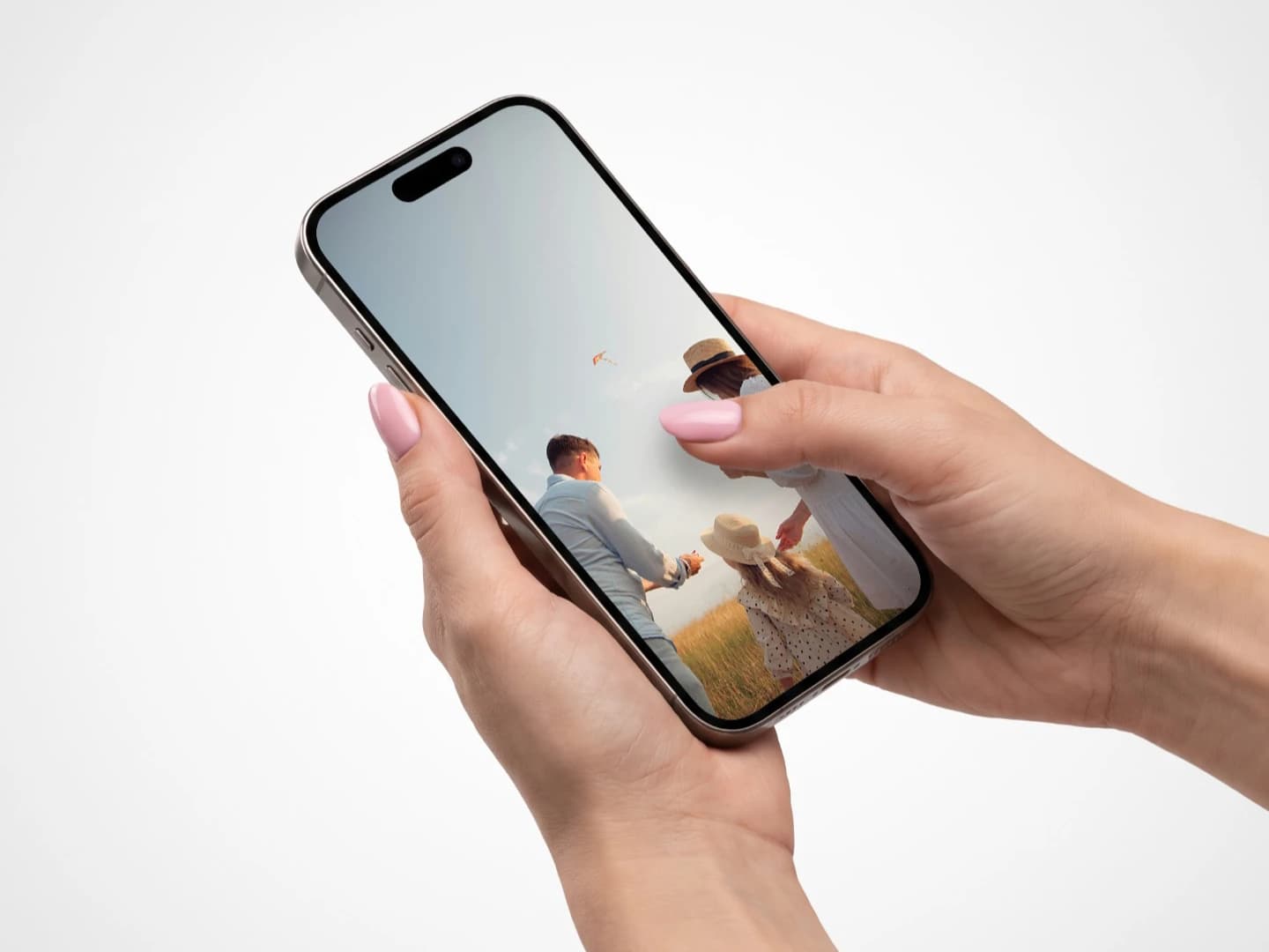 A photo being uploaded from a phone